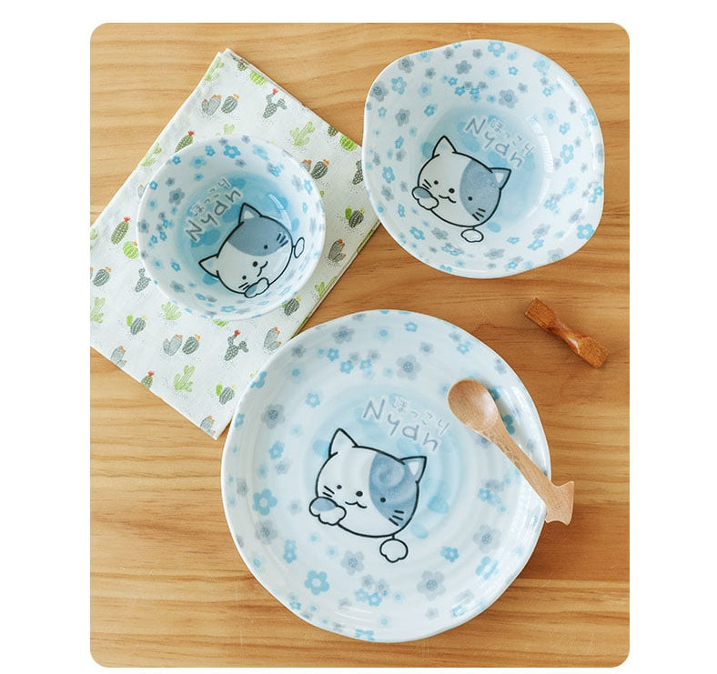 Cat Nyan Ceramic Bowl/Dish (Japan Edition)