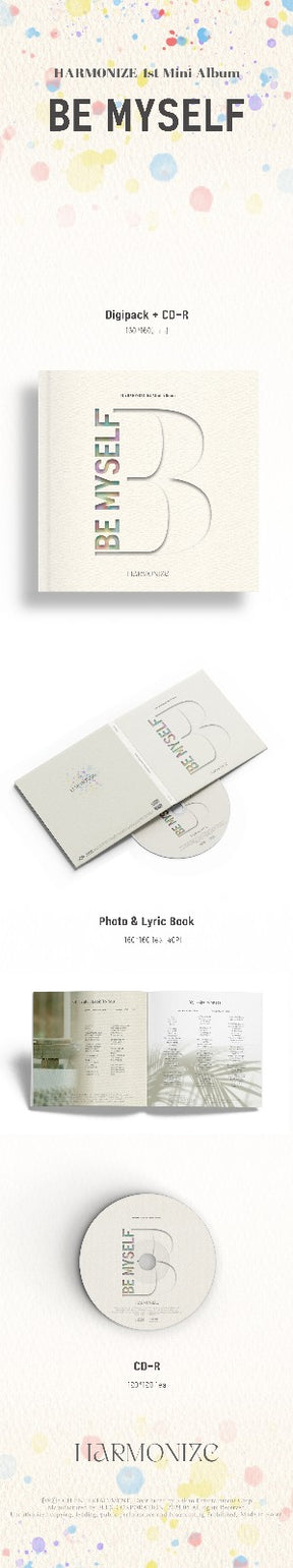 HARMONIZE 1ST MINI ALBUM - BE MYSELF