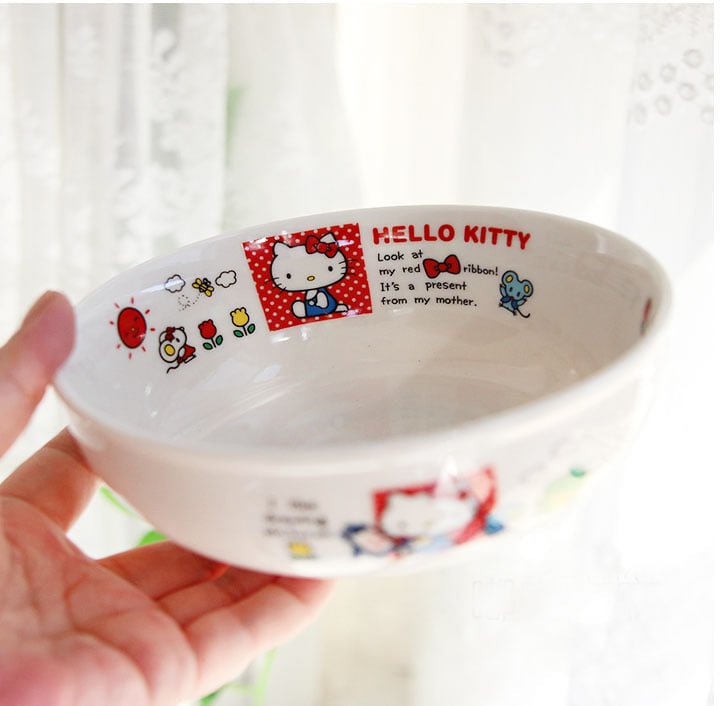 SANRIO© Sitting Hello Kitty Tableware (Japan Edition)