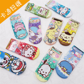 SANRIO© Bubble Drink Anklet Socks 7 Styles (Japan Edition)