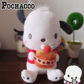 SANRIO© Pochacco With Cake Plush 20cm