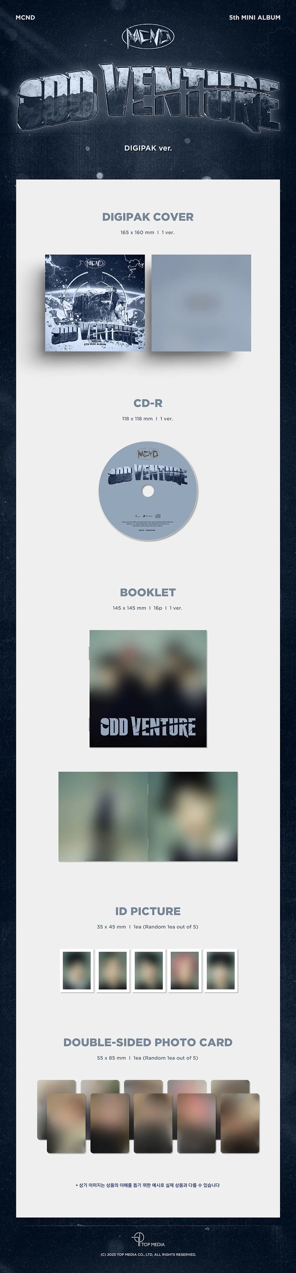 MCND Mini Vol. 5 - ODD-VENTURE (Digipack Version)