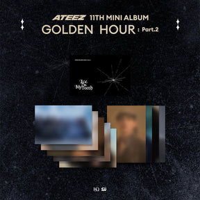 ATEEZ POP-UP - GOLDEN HOUR Part.2 (MD M/V BEHIND POSTCARD SET)