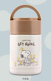 PEANUT SNOOPY© Thermo Pot Blue / Milk Tea (Taiwan Edition)