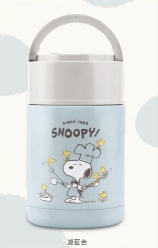 PEANUT SNOOPY© Thermo Pot Blue / Milk Tea (Taiwan Edition)