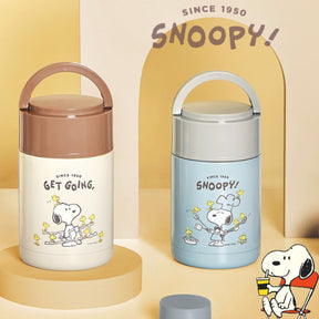 PEANUT SNOOPY© Thermo Pot Blue / Milk Tea (Taiwan Edition)