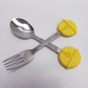 Spoon & Fork - Doraemon Yellow Bell 15.5cm