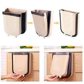 Kitchen Fold Hang Trash Can