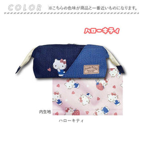 SANRIO© Characters Jeans style Pencil Bag (Japan Edition)