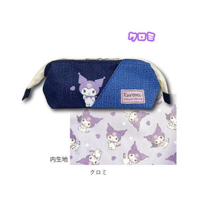 SANRIO© Characters Jeans style Pencil Bag (Japan Edition)