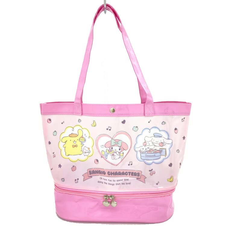 SANRIO©/SUMIKKO GURASHI© Bottom Zip Vinyl Tote Bag (Japan Edition)