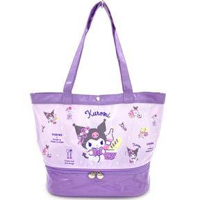 SANRIO©/SUMIKKO GURASHI© Bottom Zip Vinyl Tote Bag (Japan Edition)