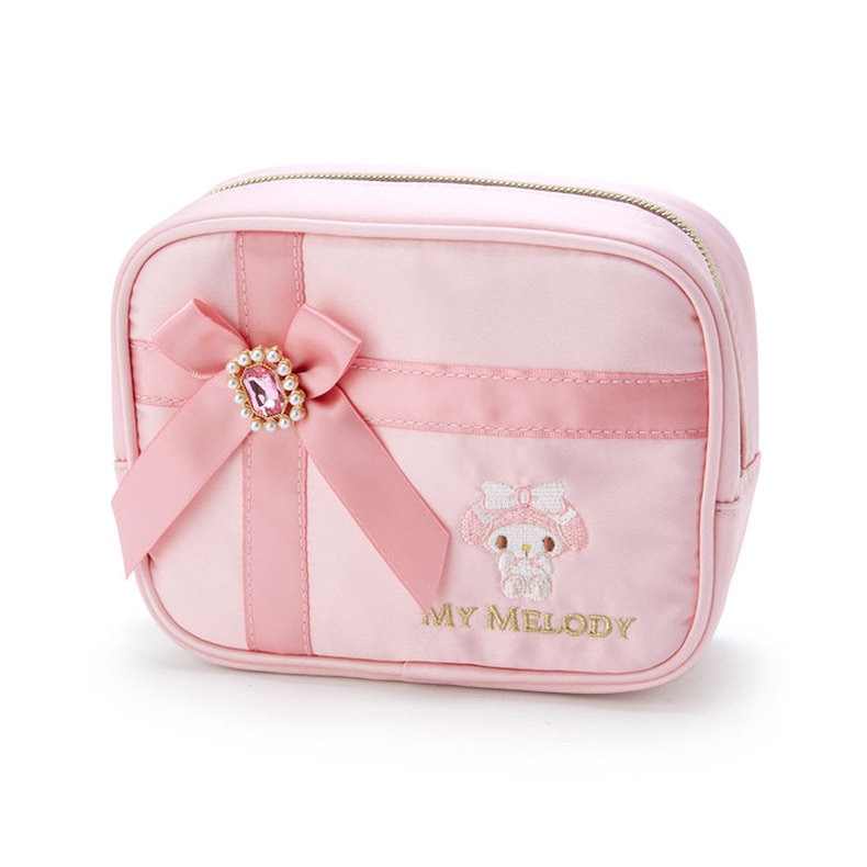 SANRIO© Character With Ribbon Pearl Pouch