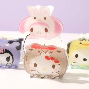 SANRIO Hair Clip Set 4in1