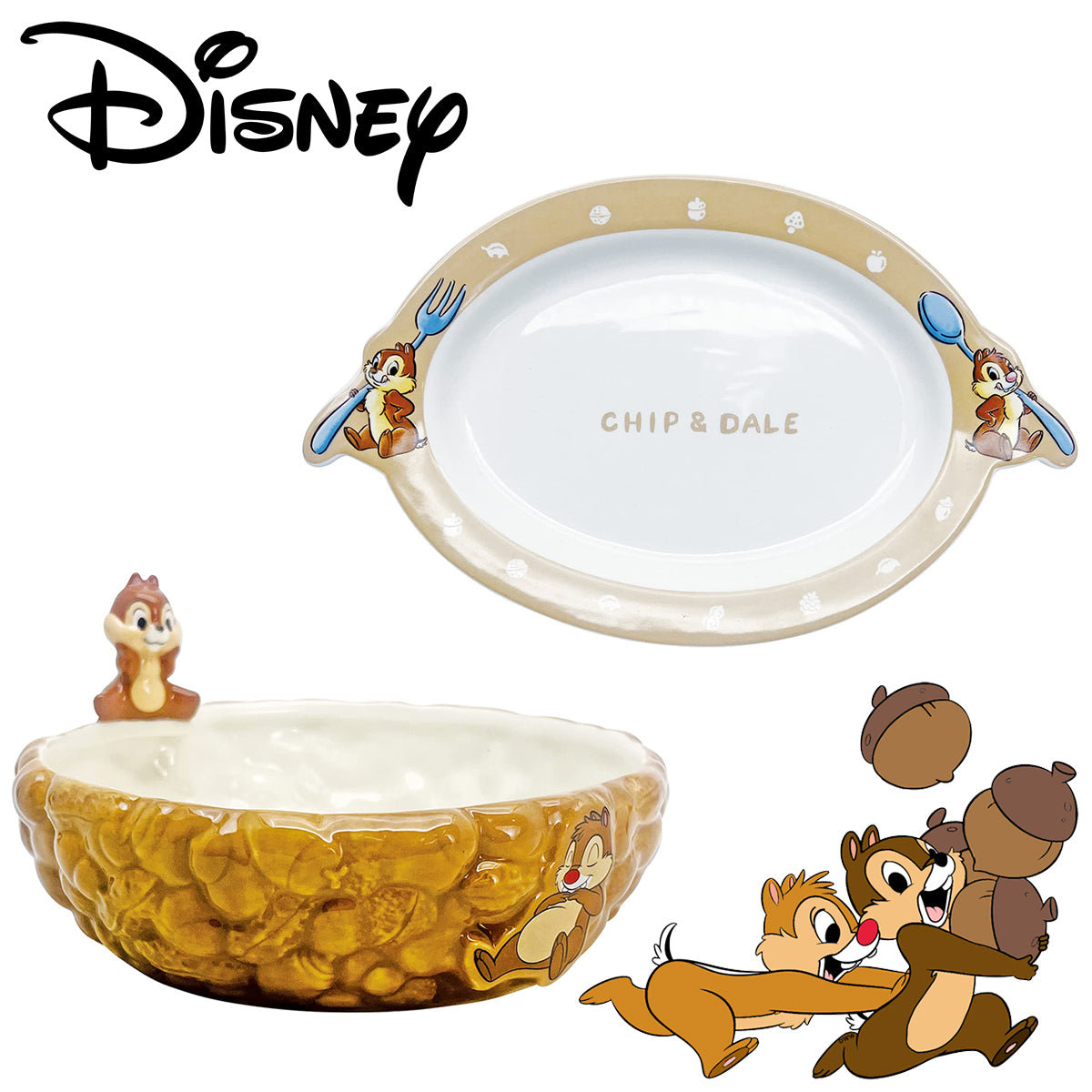 DISNEY© Chip n dale Tableware