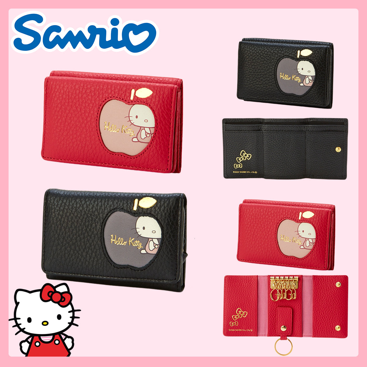 SANRIO© Hello Kitty 3-Fold Wallet