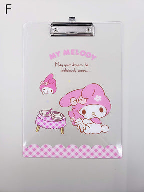 SANRIO© Characters Clip Board