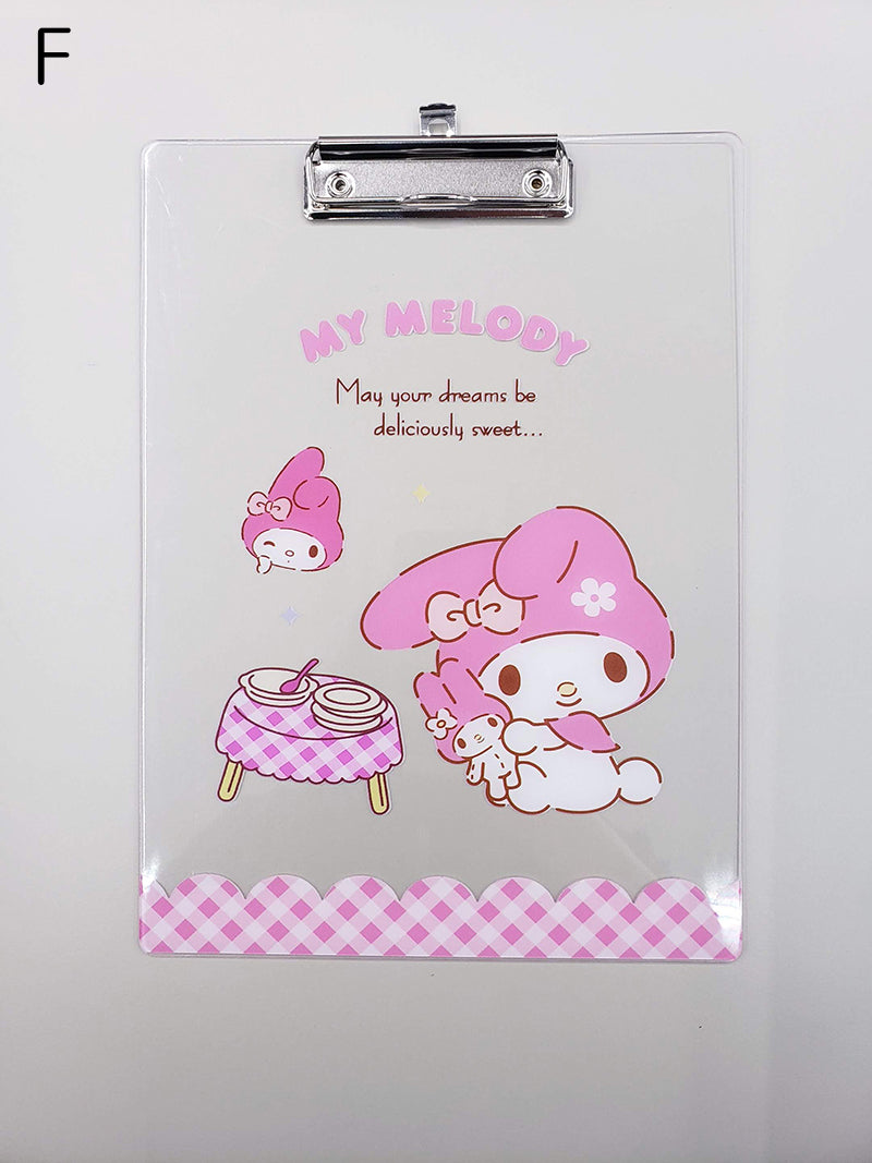 SANRIO© Characters Clip Board