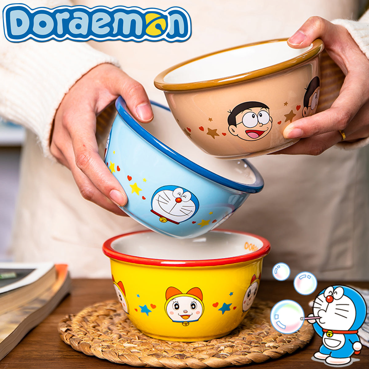 DORAEMON© Head Star Bowl