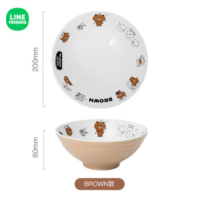 LINE FRIENDS© Large Noodle Bowl