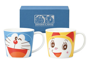 DORAEMON© Mug Pair Doraemon/Dorami Face (Japan Edition)