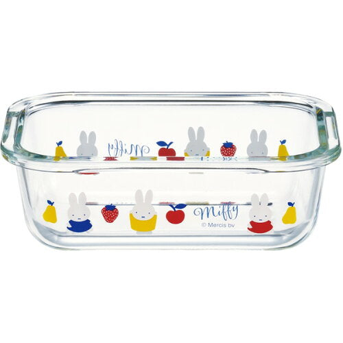 MIFFY© Glass Food Container 370ml/650ml  (Japan Edition)