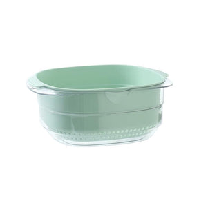 Draining Basket with Basin (Random Color)