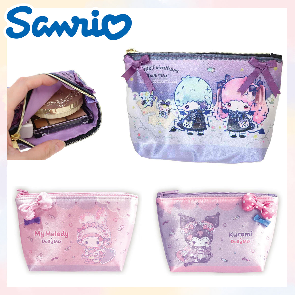 SANRIO© Character Dolly Mix Boat Pouch (Japan Edition)