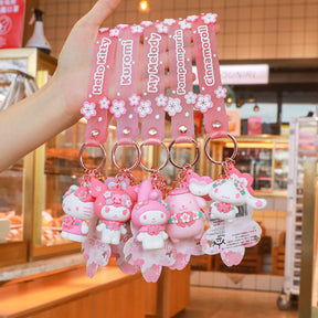 SANRIO© Sakura Style Key Holder with Strap