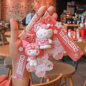 SANRIO© Sakura Style Key Holder with Strap