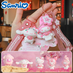 SANRIO© Sakura Style Key Holder with Strap