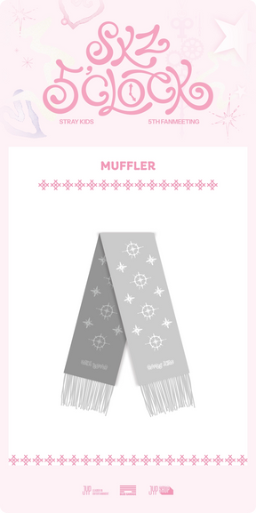 Stray Kids - [SKZ 5'CLOCK] OFFICIAL MD MUFFLER