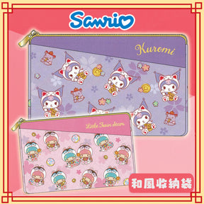 SANRIO© Character Lucky Cat Hand Pouch (Hong Kong Edition)