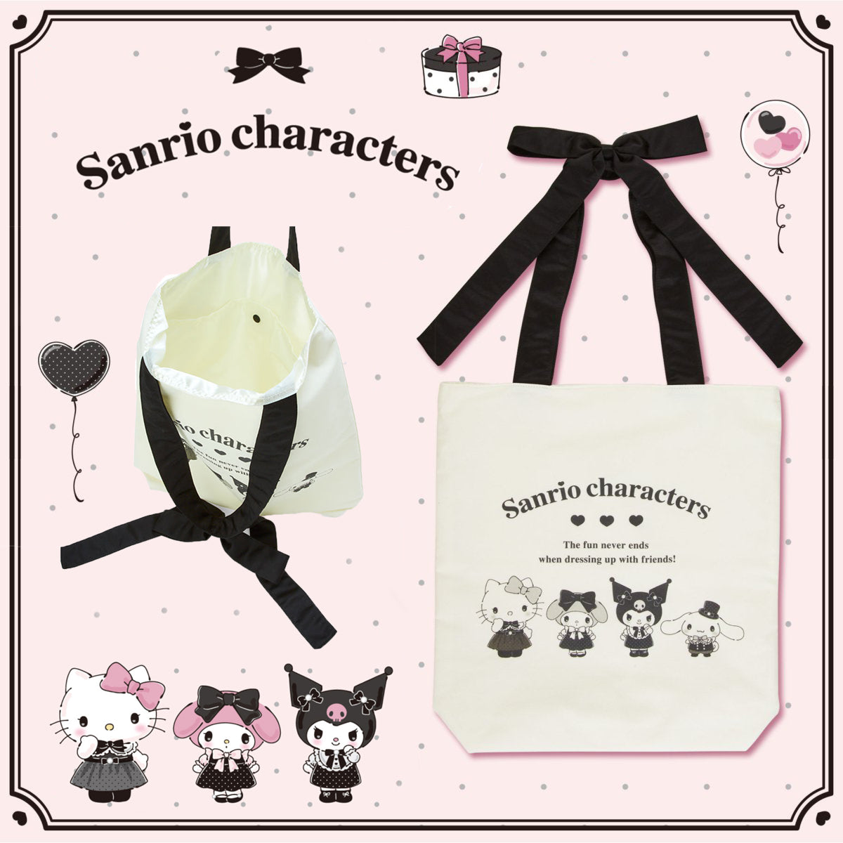 SANRIO© Character Tote Bag (Japan Limited Edition)