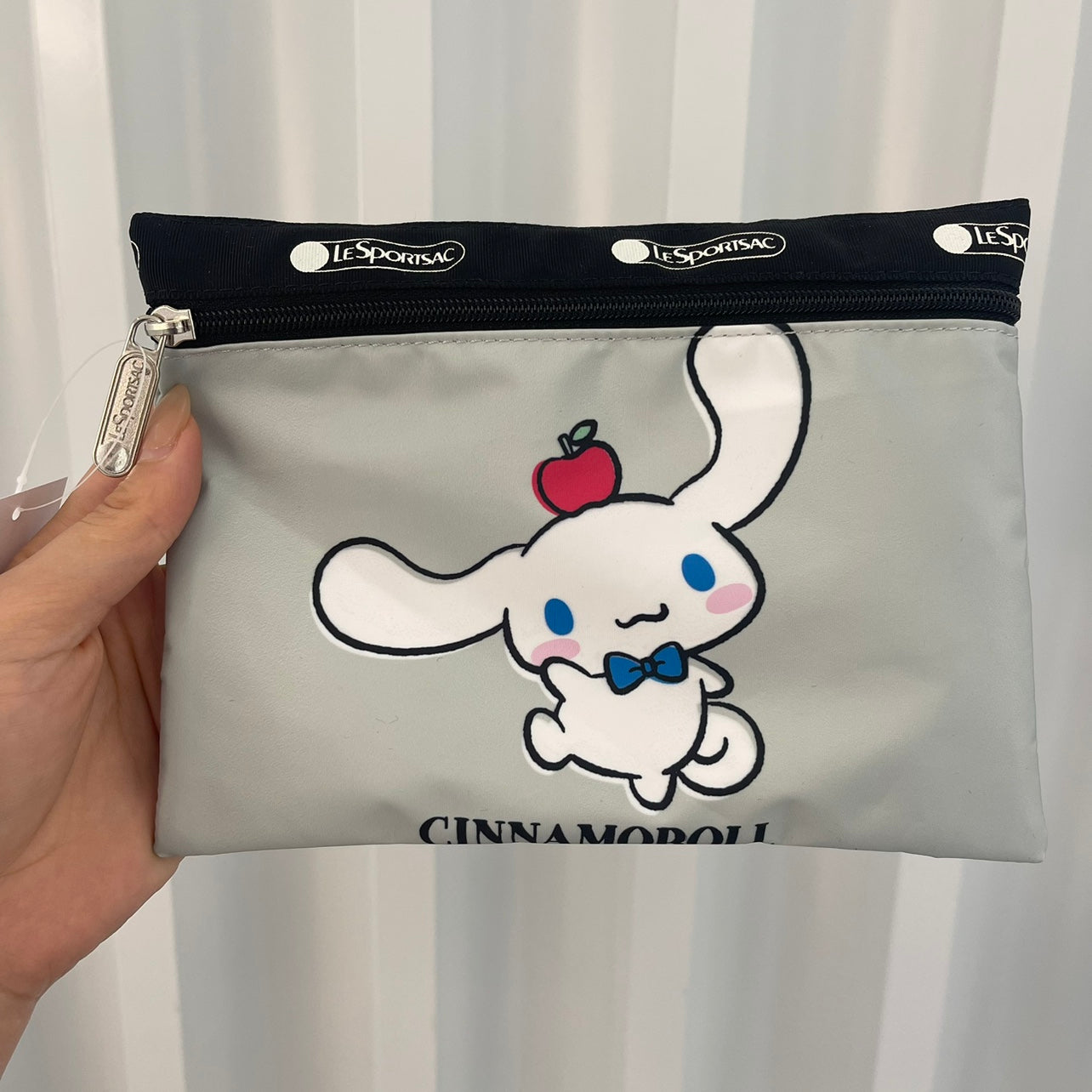 LESPORTSAC x SANRIO© Cinnamoroll Flat Pouch