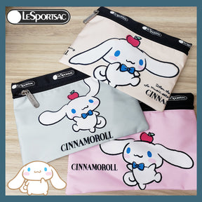 LESPORTSAC x SANRIO© Cinnamoroll Flat Pouch