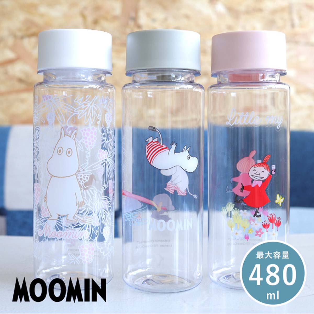 MOOMIN© Water Bottle 480ml (Japan Edition)