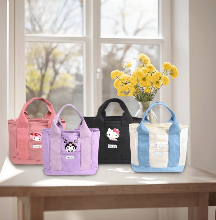 SANRIO© Stylish Canvas Tote Bag