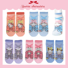 SANRIO© Ankle Socks with Big Bow (Japan Edition)