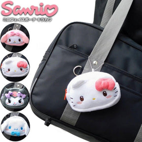 SANRIO© Plush Face Pouch (Japan Edition)