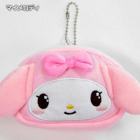 SANRIO© Plush Face Pouch (Japan Edition)