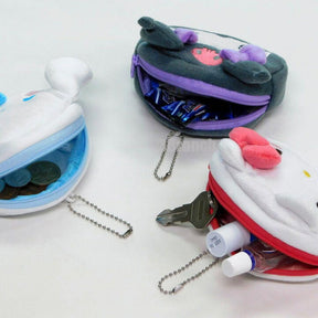 SANRIO© Plush Face Pouch (Japan Edition)