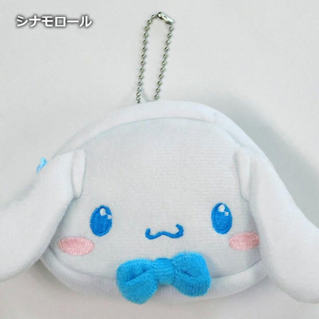 SANRIO© Plush Face Pouch (Japan Edition)