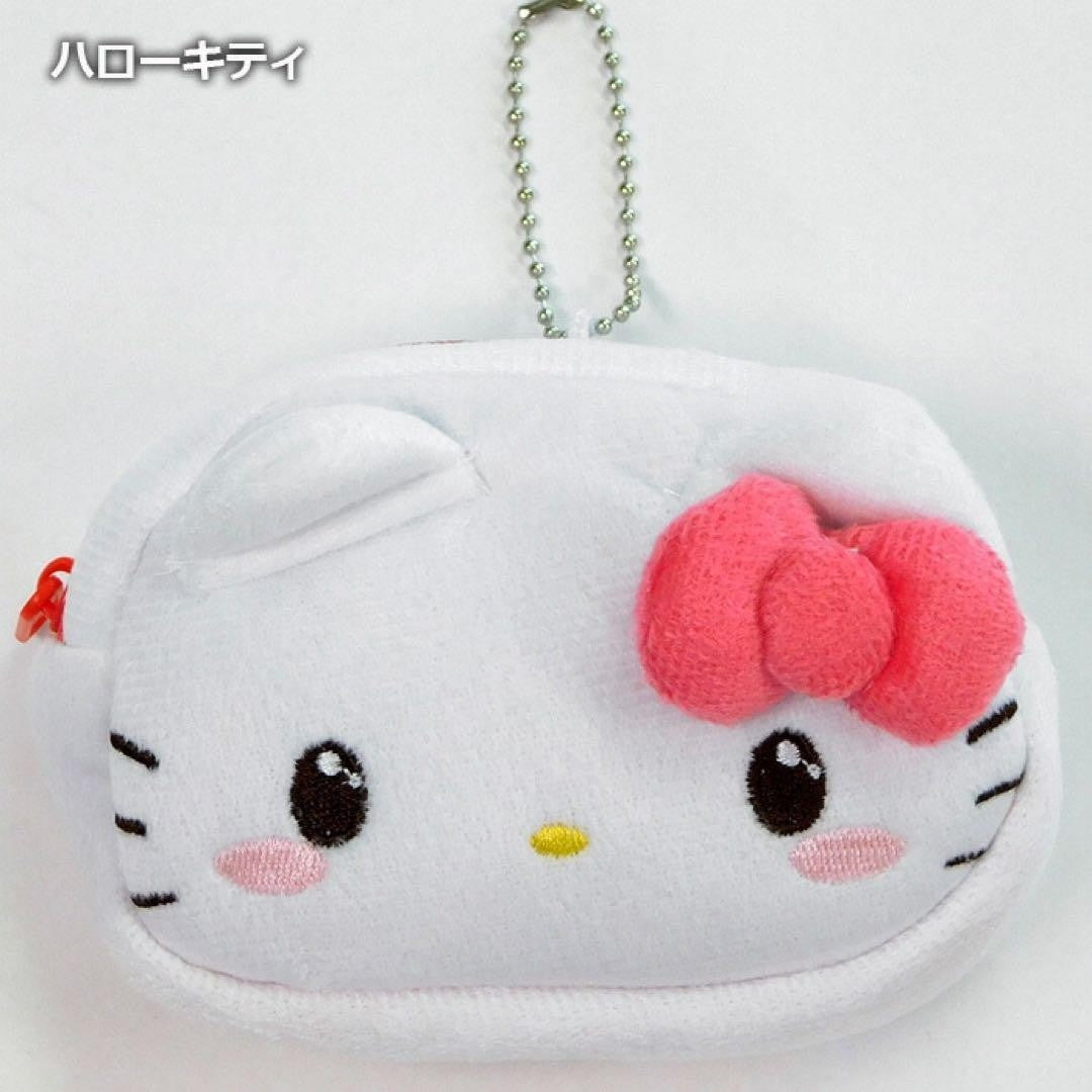 SANRIO© Plush Face Pouch (Japan Edition)