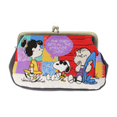 PEANUT SNOOPY© Knob Pouch Embroidered Large