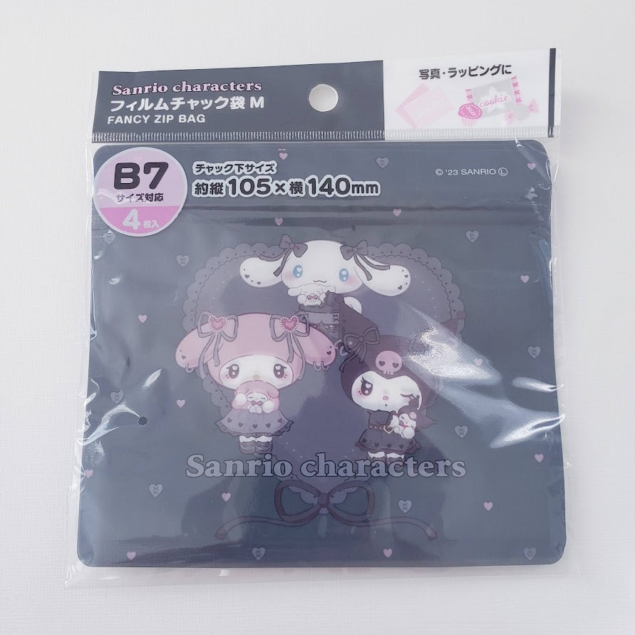 SANRIO© Zip Bag B7 4in1 (Japan Limited Edition)