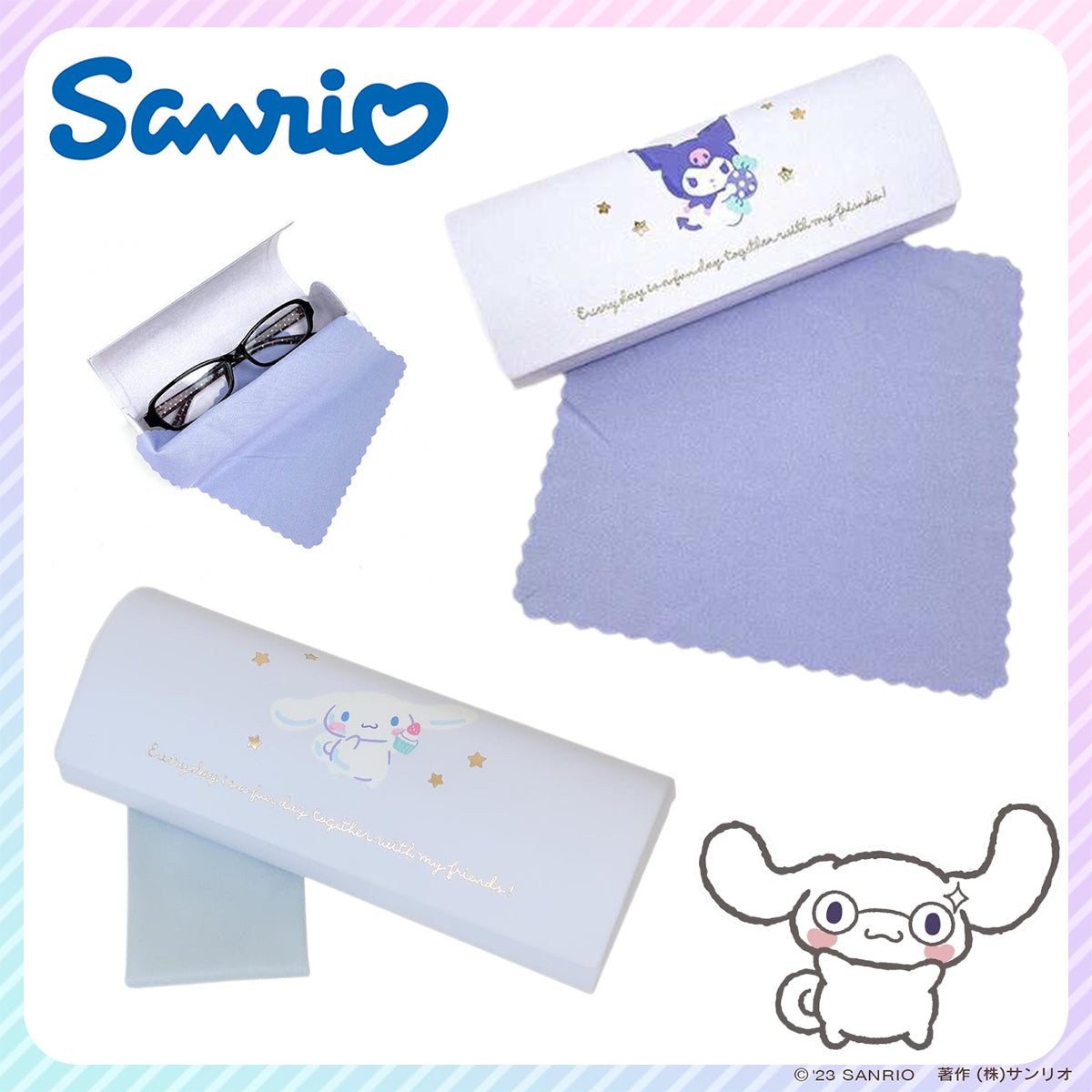 SANRIO© Eye Glasses Case (Japan Edition)