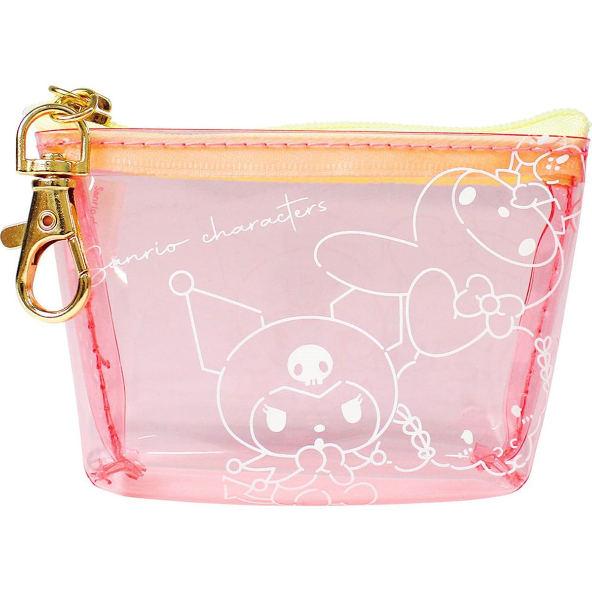 SANRIO© Character T's Factory Triangular Clear Coin Bag (Japan Edition)