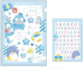 SANRIO Characters Photocard Folder and Stickers Set