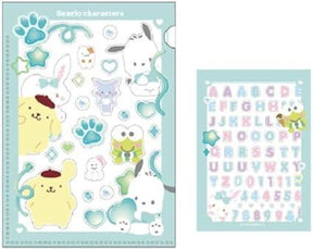 SANRIO Characters Photocard Folder and Stickers Set